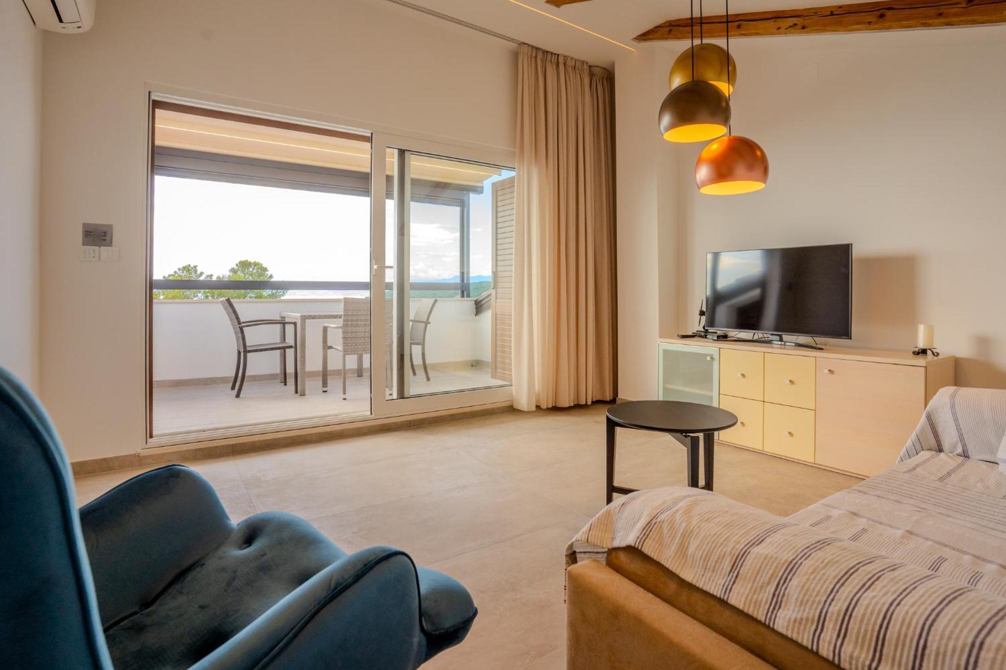 Apartment Hrabric Njivice Kültér fotó