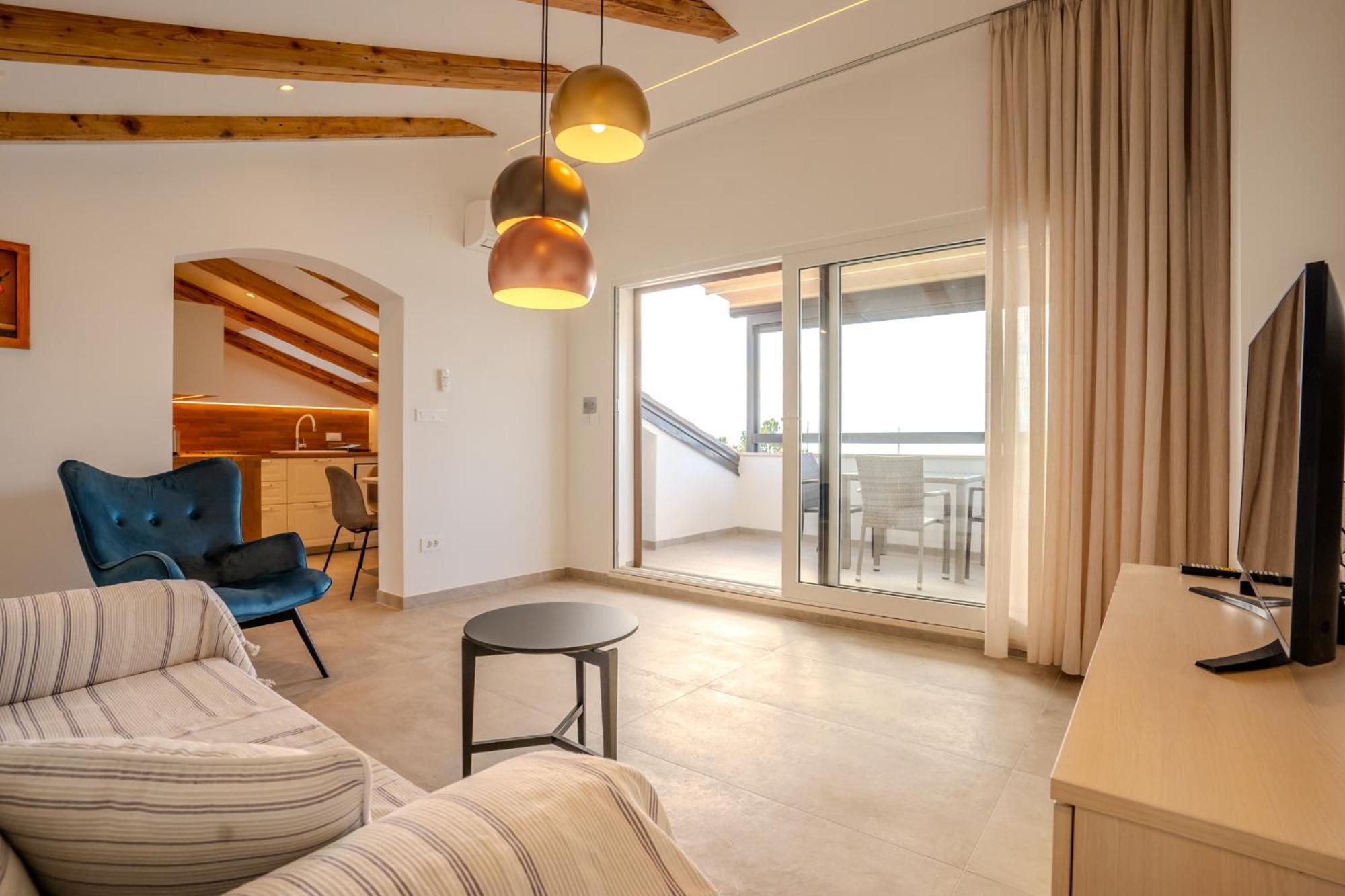 Apartment Hrabric Njivice Kültér fotó